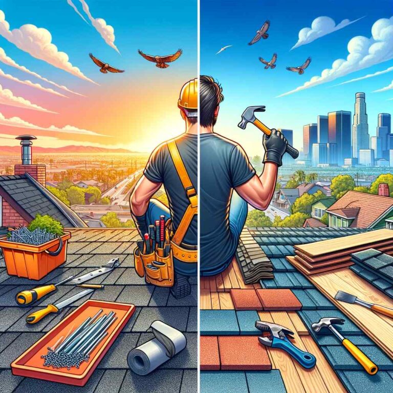 DIY Roof Installation in Los Angeles, CA: Should You Hire a Pro or Do It Yourself?